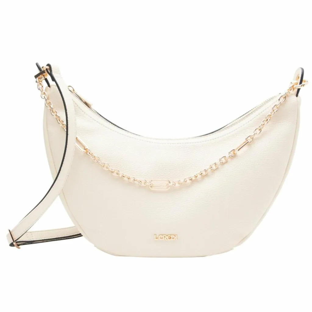 L.Credi Schultertaschen<Petrona Schultertasche 30 cm creme