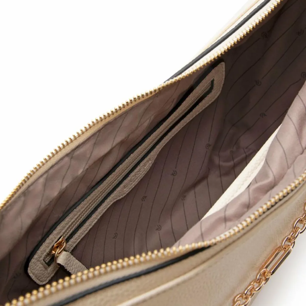 L.Credi Schultertaschen<Petrona Schultertasche 30 cm creme