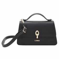 L.Credi Petronella Handtasche 23 cm schwarz