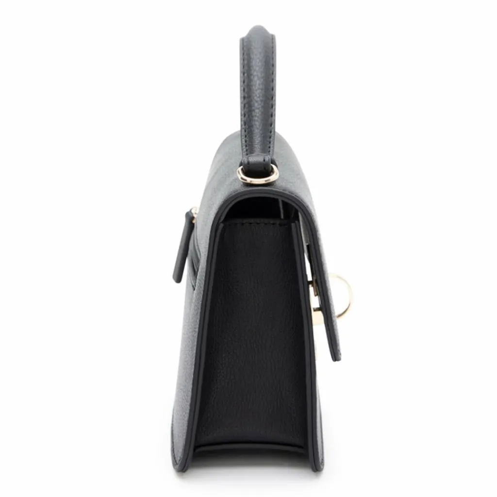 L.Credi Petronella Handtasche 23 cm schwarz