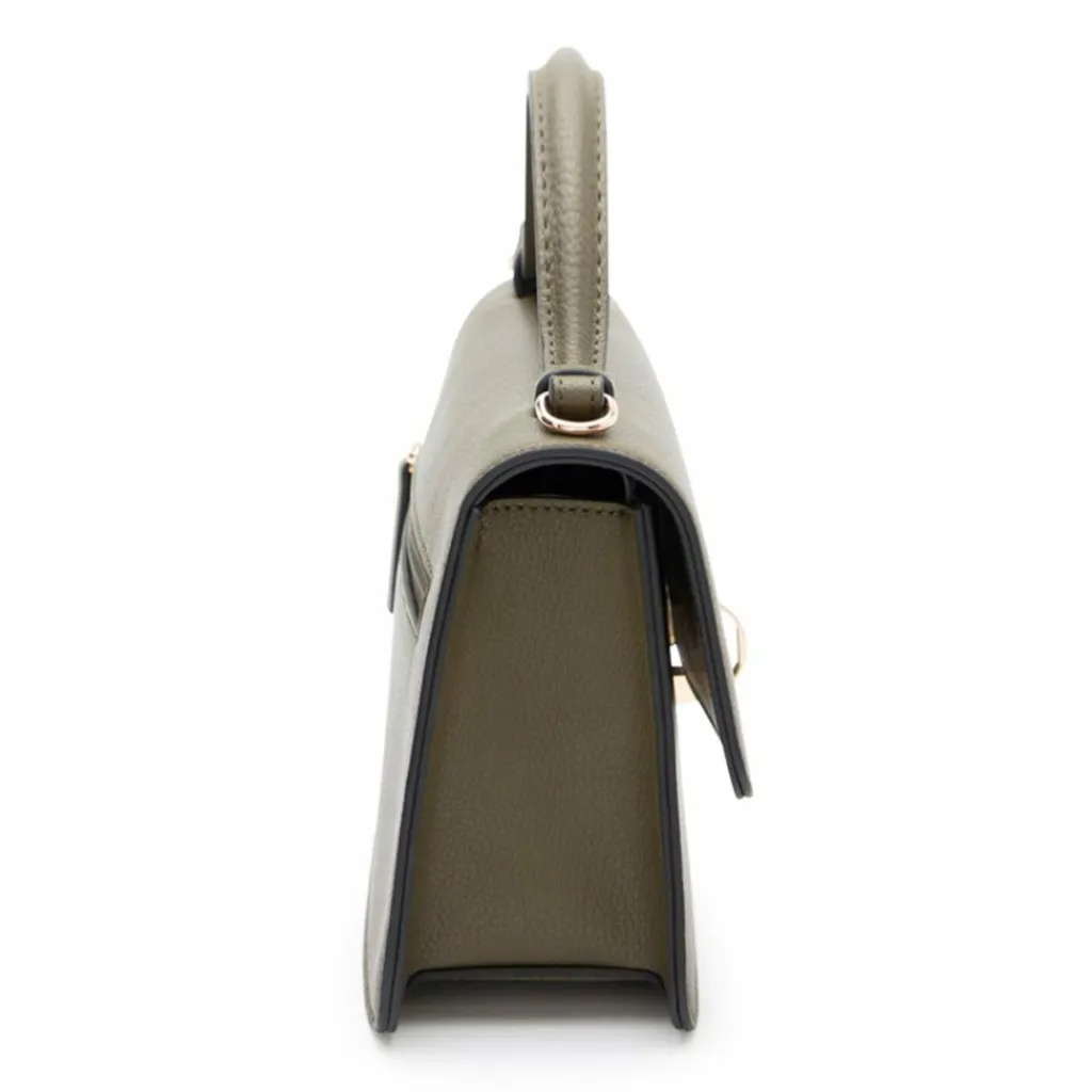 New L.Credi Petronella Handtasche 23 cm forest