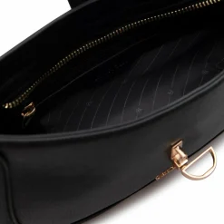 L.Credi Schultertaschen<Petronella Schultertasche 25 cm schwarz