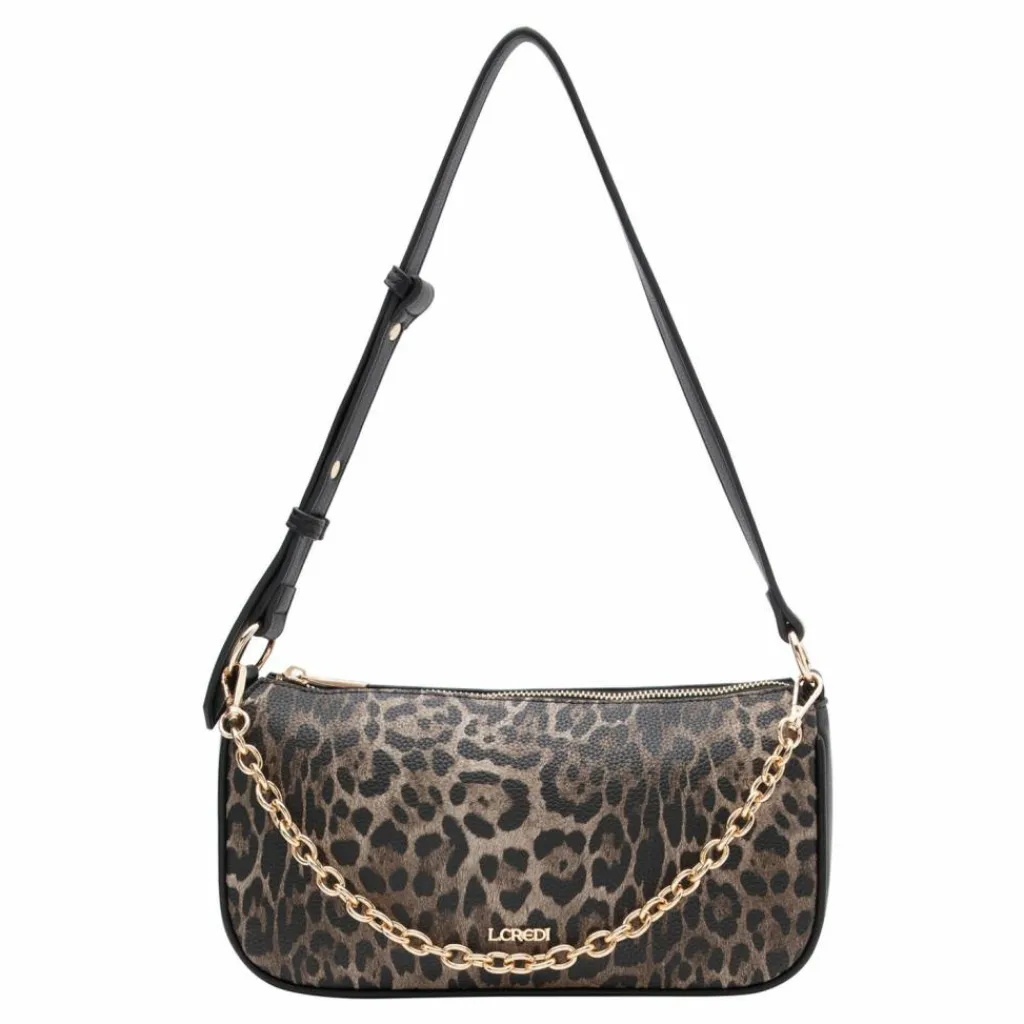 Sale L.Credi Phaedra Schultertasche 28 cm braun-mix