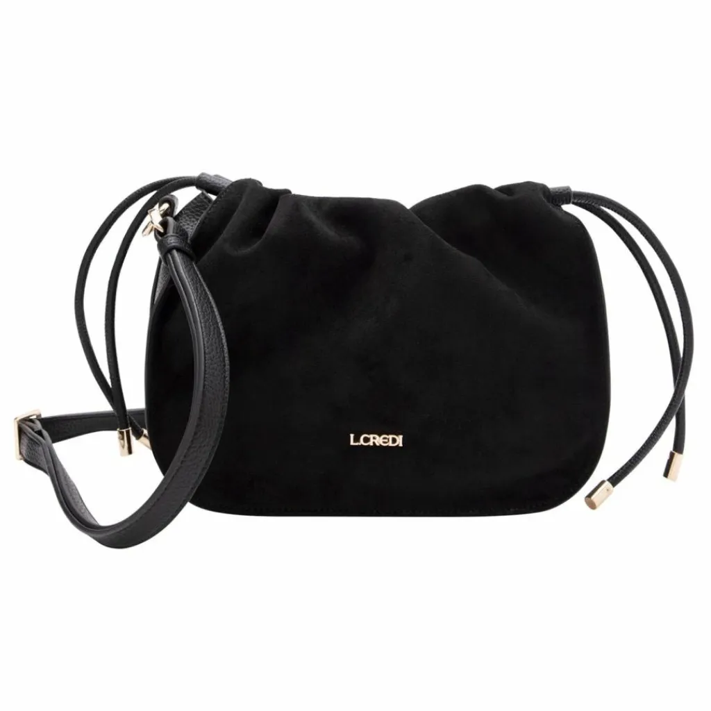 L.Credi Umhängetaschen<Pheline Umhängetasche 23 cm schwarz