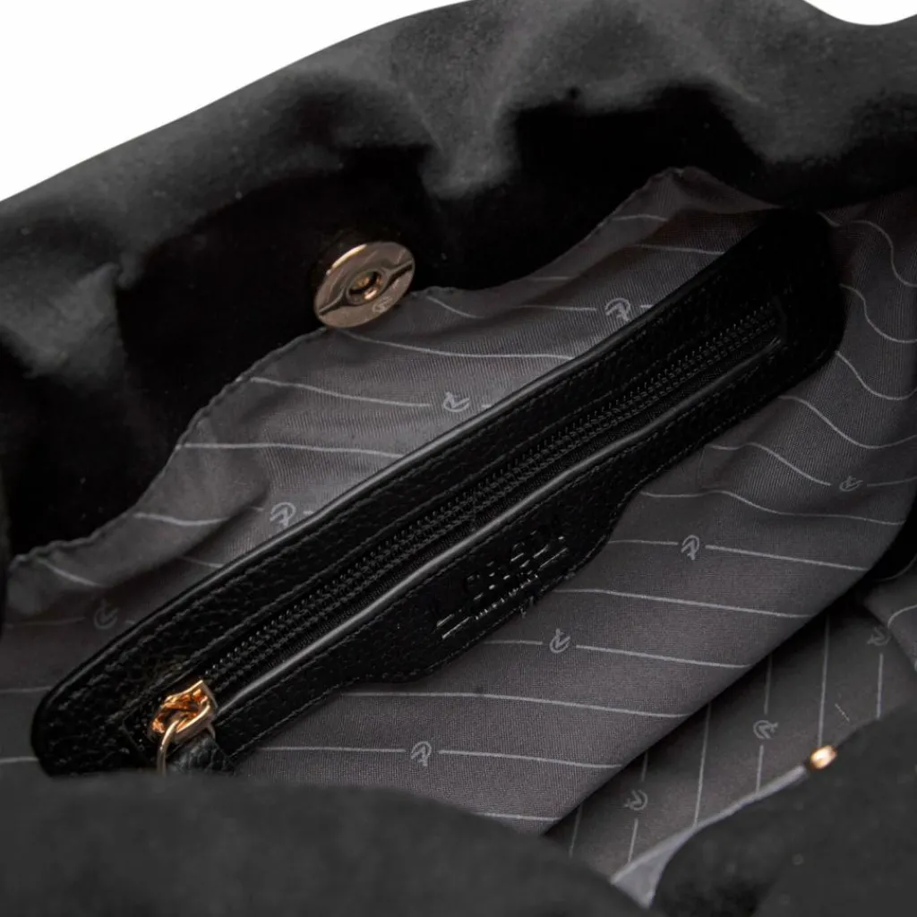 L.Credi Umhängetaschen<Pheline Umhängetasche 23 cm schwarz