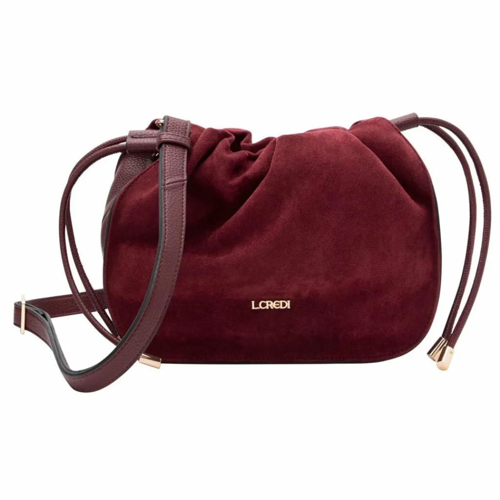 L.Credi Umhängetaschen<Pheline Umhängetasche 23 cm wine