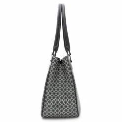 L.Credi Schultertaschen<Pia Schultertasche 37 cm schwarz