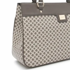 New L.Credi Pia Schultertasche 37 cm dark taupe