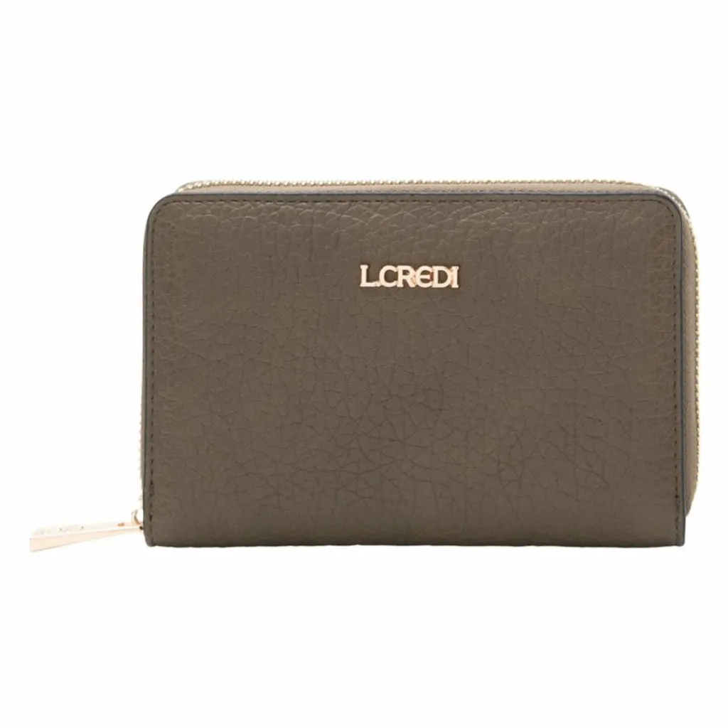 L.Credi Damengeldbörsen Querformat<Pinella Geldbörse 15.5 cm forest