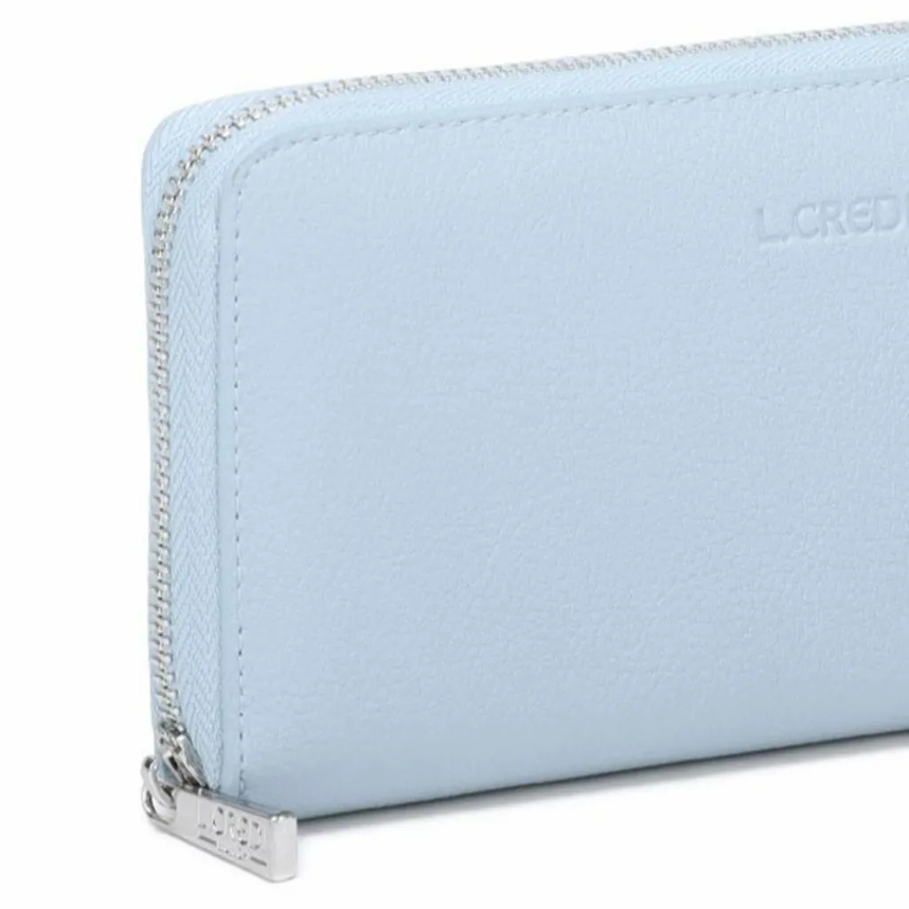 L.Credi Damengeldbörsen Querformat<Polly Geldbörse RFID Schutz 19 cm ice blue