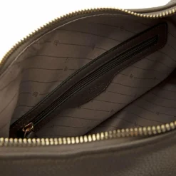 Outlet L.Credi Priscilla Schultertasche 33 cm dark taupe