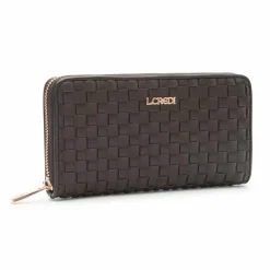Discount L.Credi Radka Geldbörse RFID Schutz 19 cm chocolate