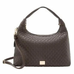 L.Credi Schultertaschen<Radka Schultertasche 33 cm chocolate