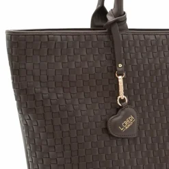 New L.Credi Radka Shopper Tasche 48 cm chocolate