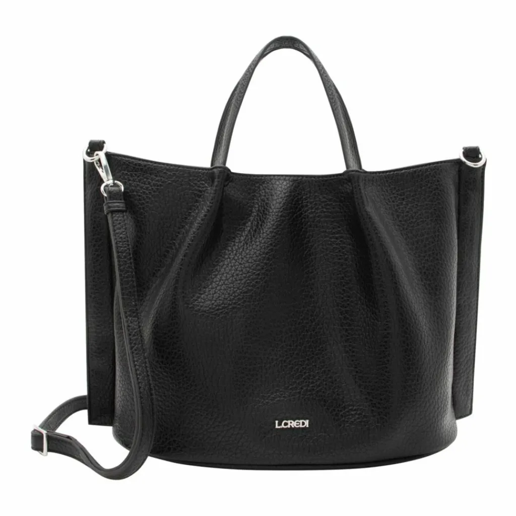 Outlet L.Credi Raila Shopper Tasche 31 cm schwarz