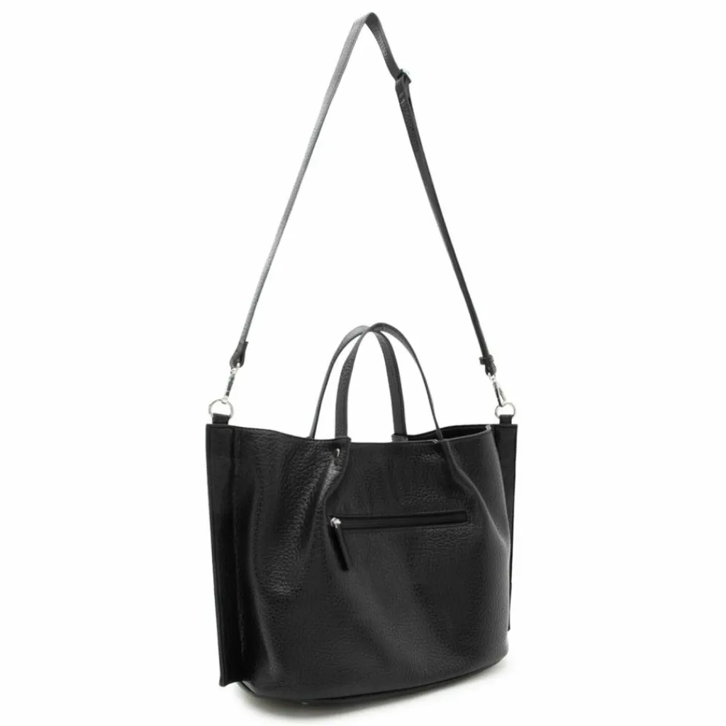 Outlet L.Credi Raila Shopper Tasche 31 cm schwarz