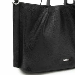 Outlet L.Credi Raila Shopper Tasche 31 cm schwarz