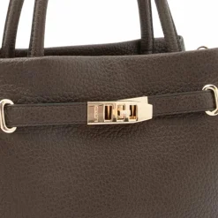 L.Credi Renate Schultertasche 27 cm chocolate