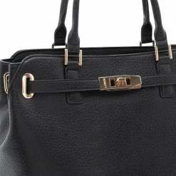 L.Credi Shopper|Schultertaschen<Renate Shopper Tasche 34 cm schwarz
