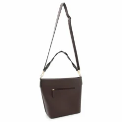 Hot L.Credi Resi Schultertasche 33.5 cm chocolate