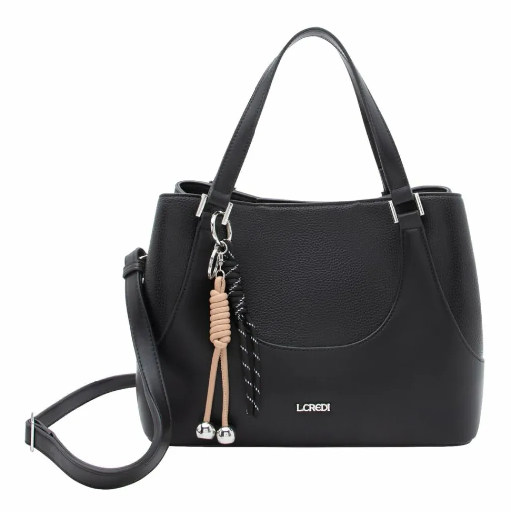 Best L.Credi Roberta Shopper Tasche 29 cm schwarz