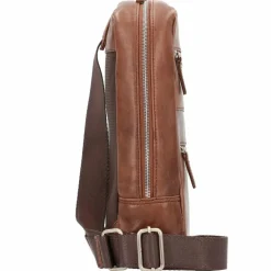 Hot Leonhard Heyden Amsterdam Umhängetasche Leder 30 cm braun