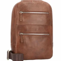 Hot Leonhard Heyden Amsterdam Umhängetasche Leder 30 cm braun