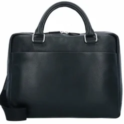 Leonhard Heyden Laptoptaschen|Aktentaschen<Berlin Aktentasche Leder 38 cm Laptopfach schwarz