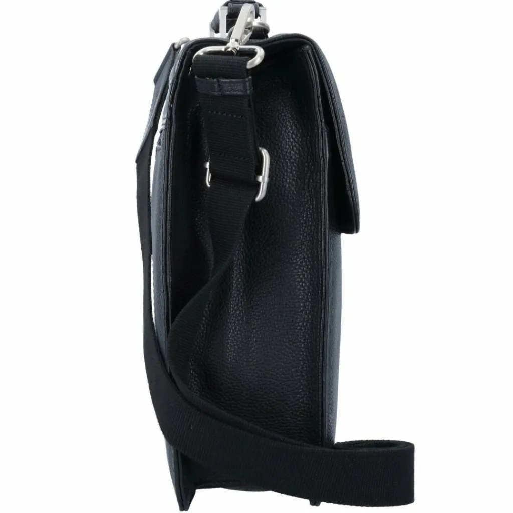 Best Leonhard Heyden Berlin Aktentasche Leder 38 cm Laptopfach schwarz