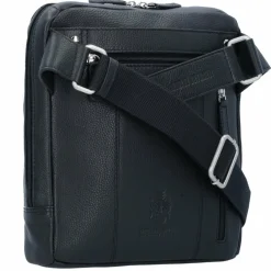 Leonhard Heyden Berlin Umhängetasche Leder 23 cm schwarz