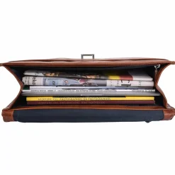 Leonhard Heyden Cambridge Aktentasche Leder 38 cm Laptopfach