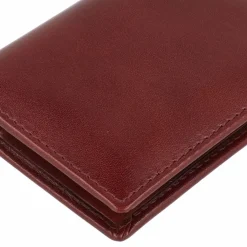 Leonhard Heyden Visitenkartenetuis<Cambridge Kreditkartenetui Leder 7.5 cm rotbraun