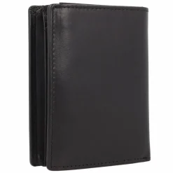 Leonhard Heyden Herrengeldbörsen Hochformat<Cambridge Geldbörse Leder 9.5 cm schwarz