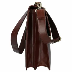 Leonhard Heyden Laptoptaschen|Aktentaschen<Cambridge Aktentasche Leder 40 cm Laptopfach rotbraun