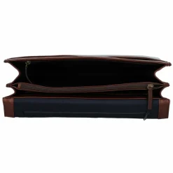 Leonhard Heyden Laptoptaschen|Aktentaschen<Cambridge Aktentasche Leder 40 cm Laptopfach rotbraun