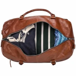 Discount Leonhard Heyden Cambridge Reisetasche Leder 50 cm cognac