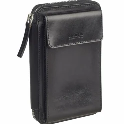 Leonhard Heyden Handytaschen<Cambridge Handytasche Leder 11 cm schwarz