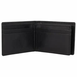 Leonhard Heyden Cambridge Geldbörse Leder 10 cm schwarz