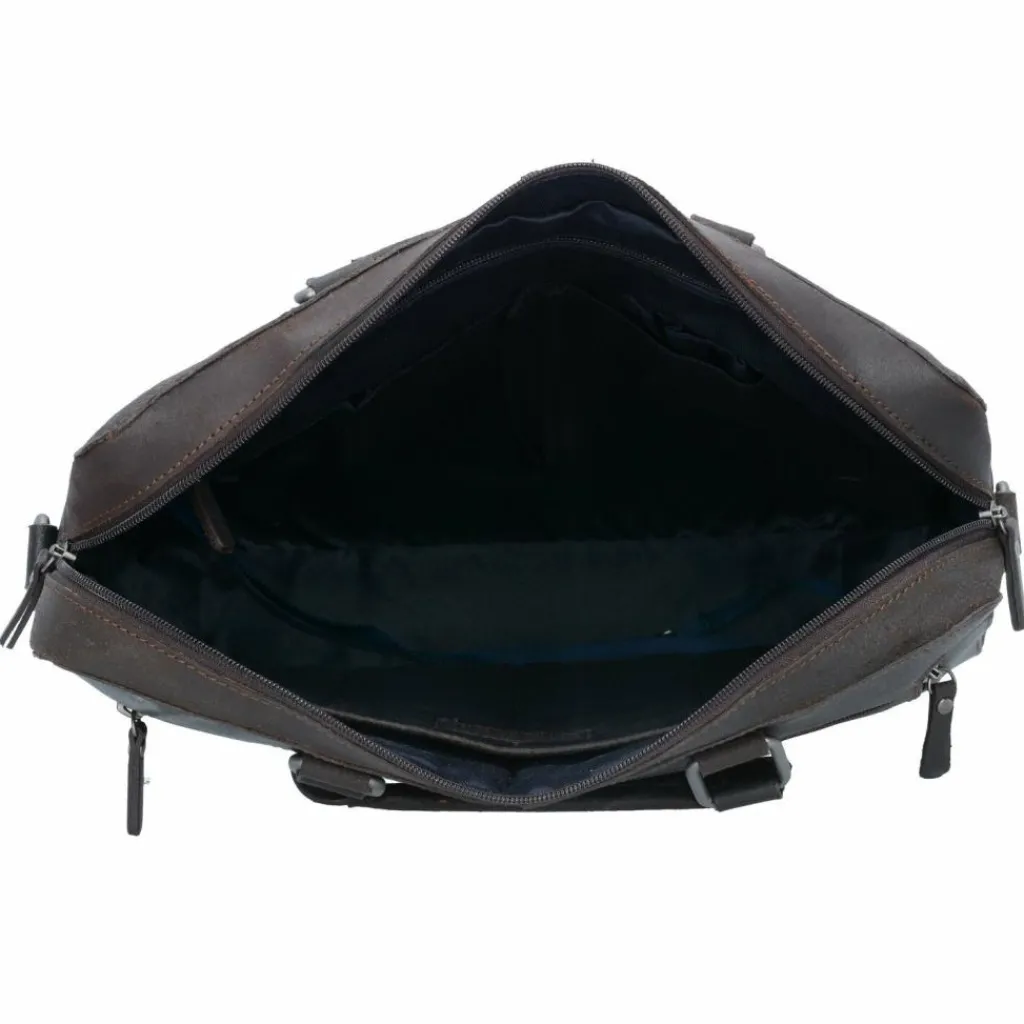 Leonhard Heyden Laptoptaschen|Aktentaschen<Dakota Aktentasche Leder 37 cm braun