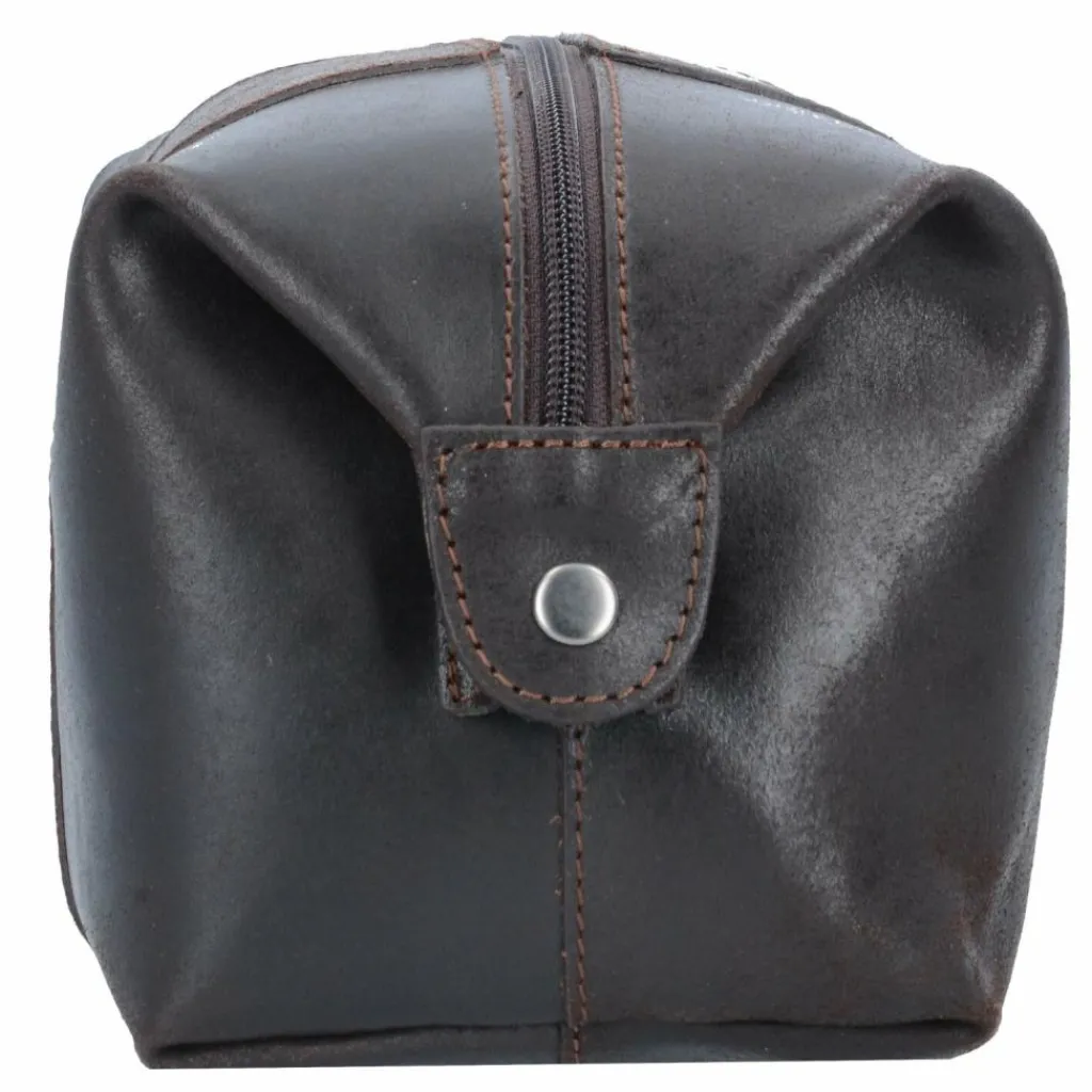 Discount Leonhard Heyden Dakota Kulturbeutel Leder 25 cm braun