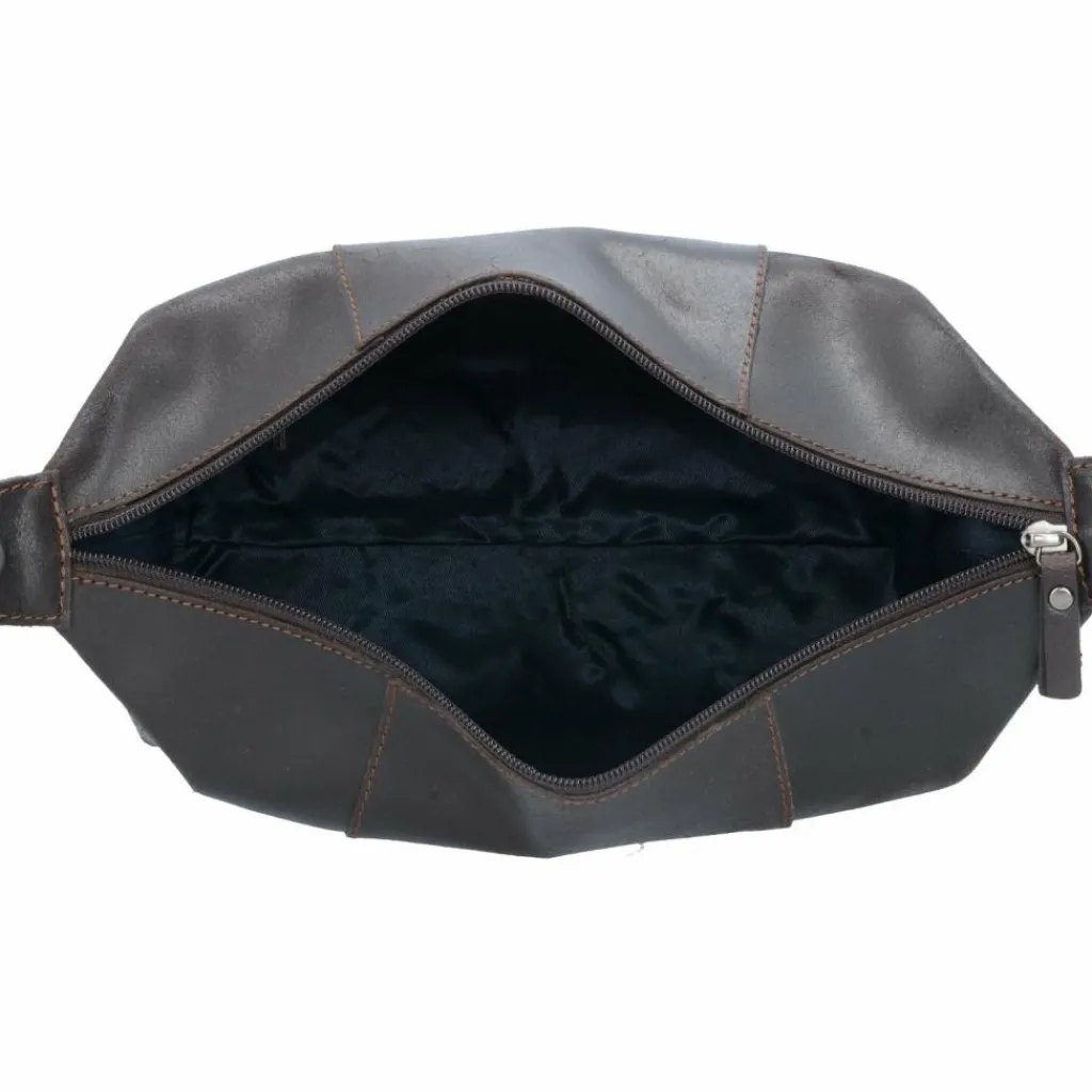 Discount Leonhard Heyden Dakota Kulturbeutel Leder 25 cm braun