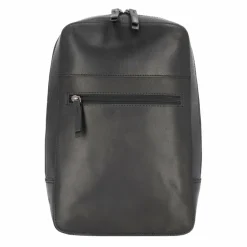 Leonhard Heyden Umhängetaschen<Dakota Umhängetasche Leder 20 cm schwarz