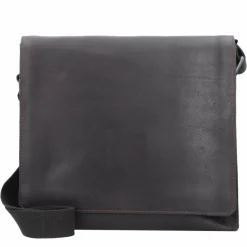 Leonhard Heyden Dakota Umhängetasche Leder 31 cm braun