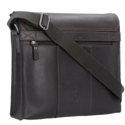 Leonhard Heyden Dakota Umhängetasche Leder 31 cm braun