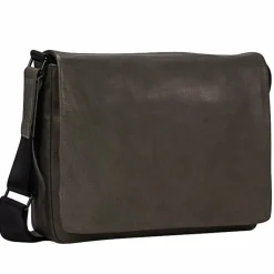 Leonhard Heyden Messenger Bags<Den Haag Messenger Leder 31 cm oliv