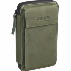 Leonhard Heyden Handytaschen<Den Haag Handytasche Leder 11 cm oliv