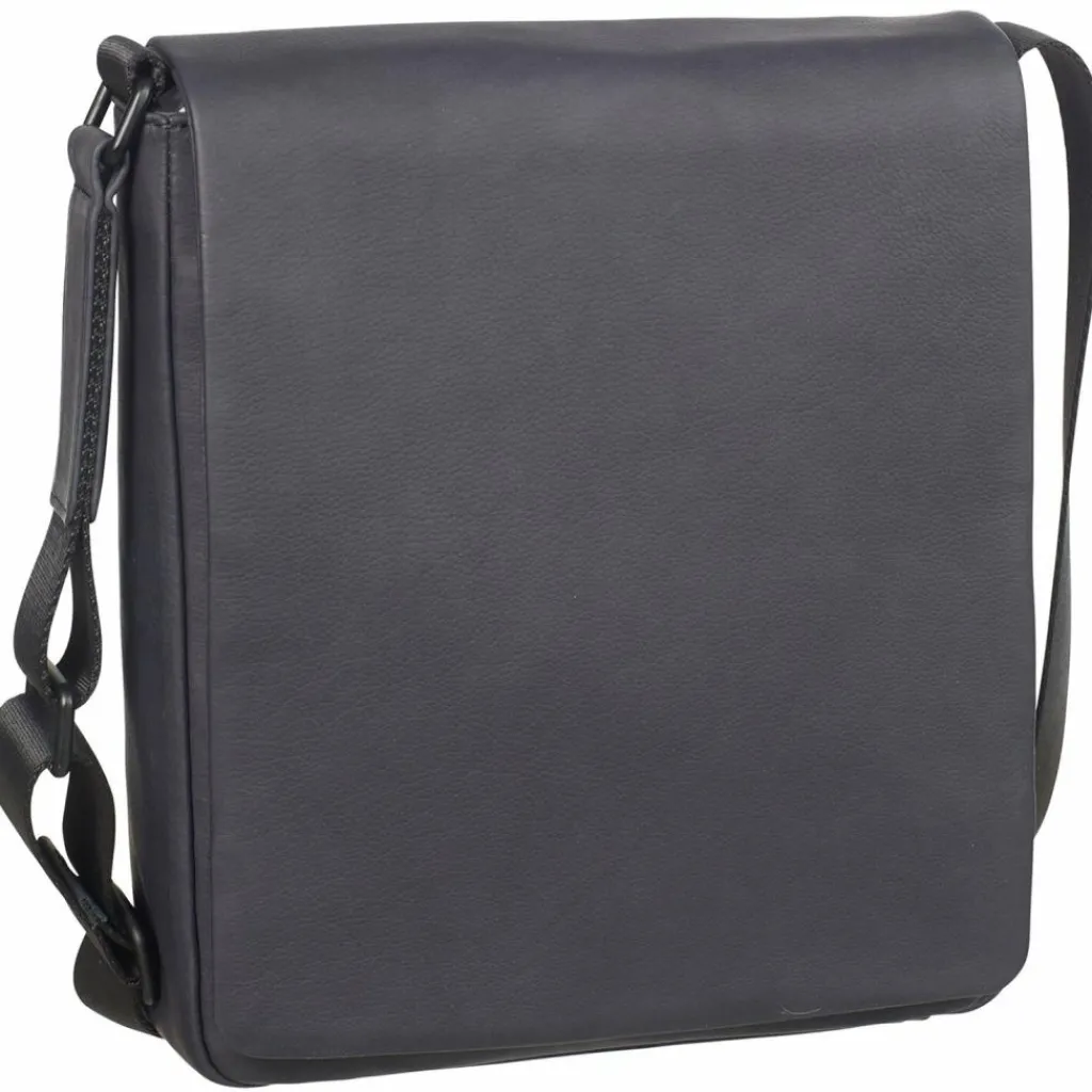 Sale Leonhard Heyden Den Haag Umhängetasche Leder 23 cm grau