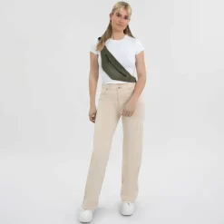 Leonhard Heyden Den Haag Gürteltasche Leder 27 cm oliv