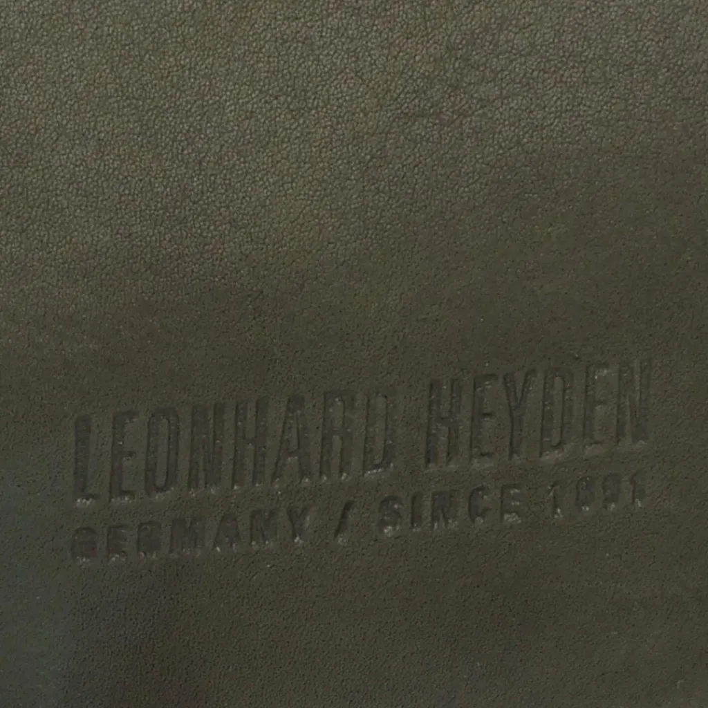 Leonhard Heyden Den Haag Gürteltasche Leder 27 cm oliv