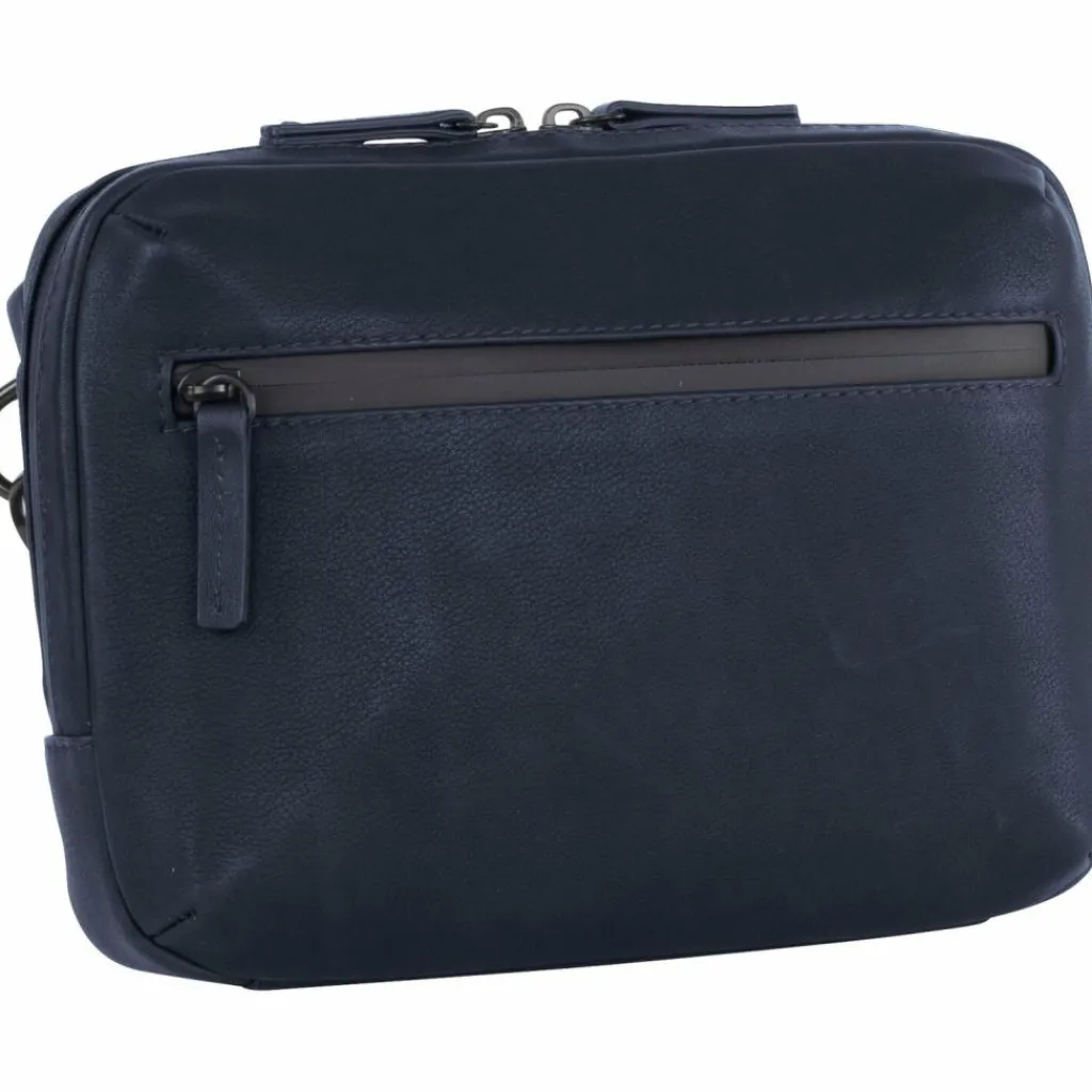 Leonhard Heyden Gürteltaschen<Den Haag Gürteltasche Leder 22 cm blau